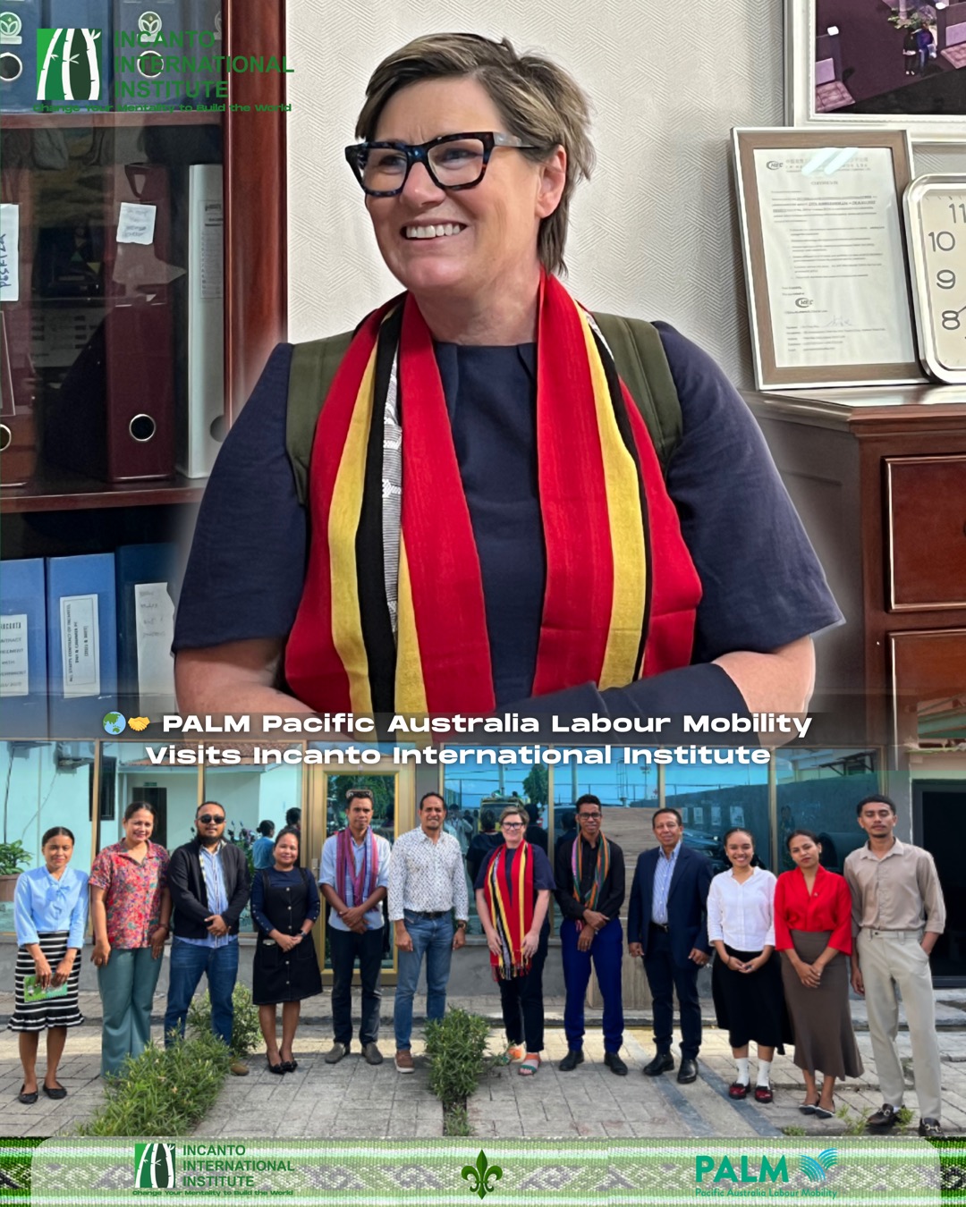 🌏🤝 PALM Pacific Australia Labour Mobility Visits Incanto International Institute
